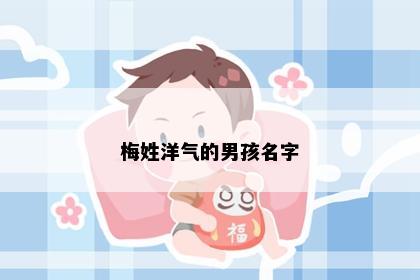梅姓洋气的男孩名字